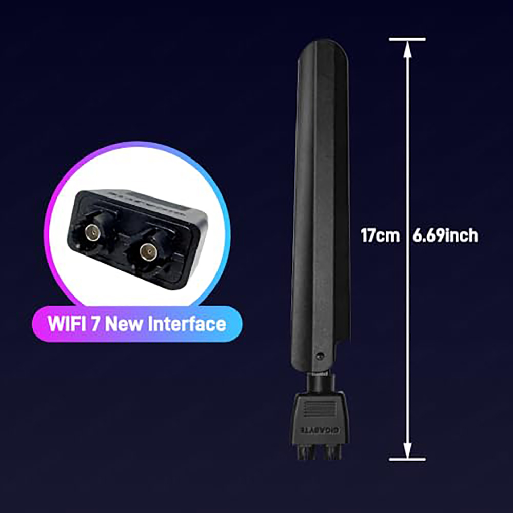 EZ-Plug WIFI 7 Antenna For GIG - Z890 Wi-Fi 7 Motherboard recension och pris
